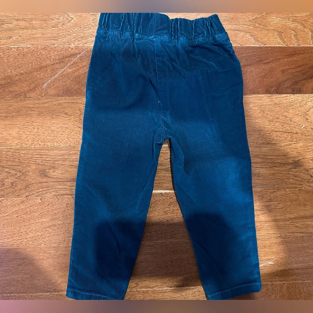 Adorable Navy Corduroy Pants for Toddlers - 24M
